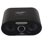 Tronica 007 Stereo Rechargable Sleek Remote Dual Speaker (Black)