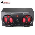 Tronica Photon Dual 5″ 2.0 Active Bookshelf FM Speakers – Supports Bluetooth/USB/Sd Card Reader (USB Type) & Mobile/pc/Laptop or Any Given aux Source