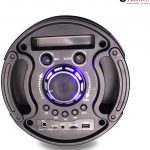 Tronica Dual 6.5″ Thunder Vibra Party Speaker with Two Karoke mics & Vivid Light Effect –  (6 Hours Non Stop Play Back)