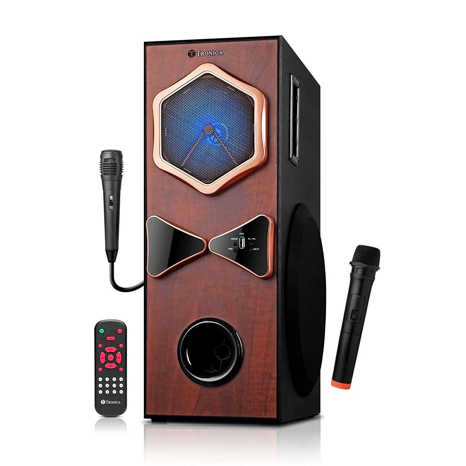 Tronica Powerful Speakers For Home Party Tronica Dhwani-2 DJ 40W