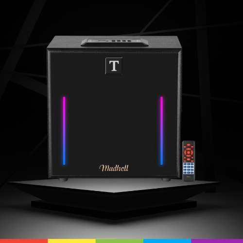 TRONICA Home Theater MADHELL 2.0 Bluetooth Speaker System with 45W RMS Stereo Sound, Display & Remote 220V AC Operational, Home Audio Speaker System