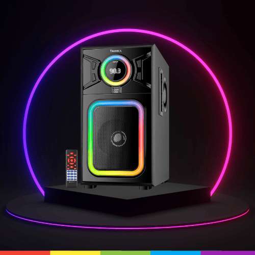 Tronica AI780 Bluetooth Home Theatre System, 60W Bass Boost Premium Sound, RGB Lights, FM Radio,Pendrive,Aux,Mic Support with Remote Control (Alternative of Sound bar)