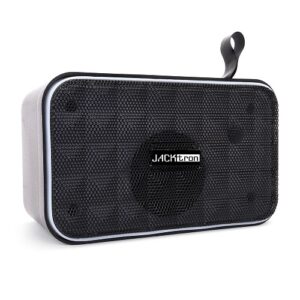 TRONICA JACKTRON Jimmy Wireless Portable Speaker, 8W Output, Bluetooth,TWS/USB/SD/FM Support, Long 8 Hrs Battery Life, Includes Jute Carry Bag