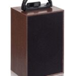 Tronica Ektaal Rechargeable Wooden Bluetooth Speaker with FM/Pendrive/Aux Support (4-5 Hours Battery Backup)