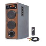 Tronica DHWANI DJ 40W Bluetooth Tower Home Theater System with MIC/PenDrive/SD Card/FM/Aux/TV Support with Remote