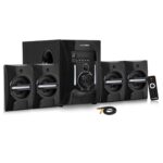 Model H Bluetooth 4.1 Home Theater System with PenDrive/SD Card/LED/Aux/Tv Support & Remote