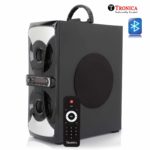2.1 Castle Tower Home Audio by TRONICA with Bluetooth/PENDRIVE/LED TV/FM/MIC/AUX Support & All Function Remote